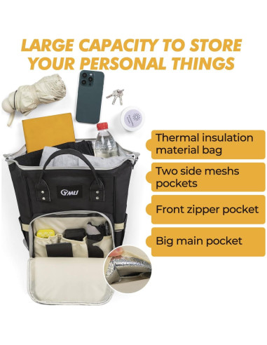 Bolsa para Silla de Ruedas YMU con Soporte para Taza