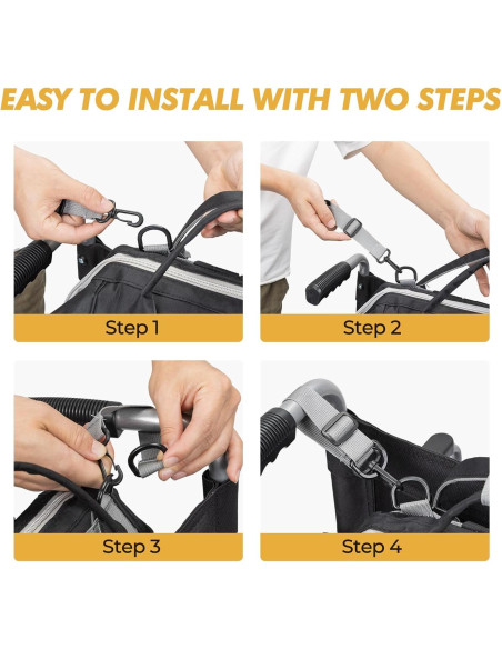 Bolsa para Silla de Ruedas YMU con Soporte para Taza