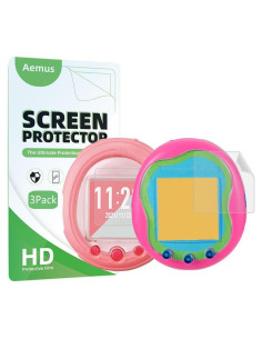 Protector de Pantalla PET para Tamagotchi Uni y Smart - 3 Pzas