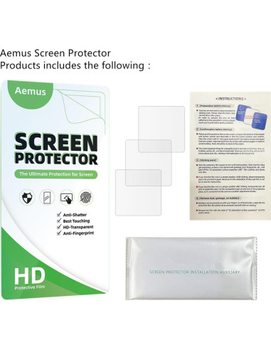 Protector de Pantalla PET para Tamagotchi Uni y Smart - 3 Pzas