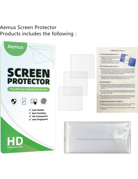 Protector de Pantalla PET para Tamagotchi Uni y Smart - 3 Pzas