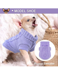 Suéter para Perros Kallfir's Cutie XX-Pequeño Cuello Alto 2