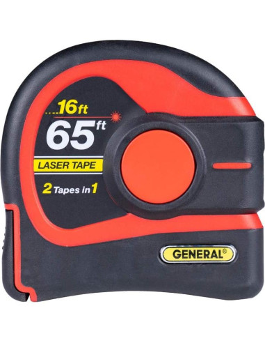 Medidor de Cinta Láser General Tools LTM2X 4.88m y 19.81m