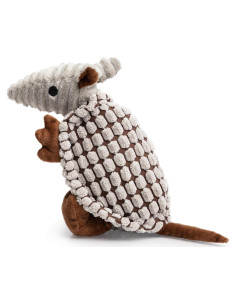 Hollypet Juguete de Peluche Armadillo para Perros 20 cm Gris