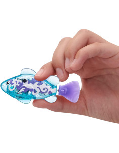 Robo Fish ZURU Pez Robótico Nadador 2 Piezas Turquesa Naranja 2