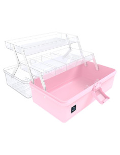 Caja de Almacenamiento Rosa beLaxed 3 Capas 3 Litros