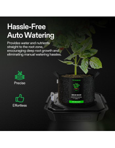 Macetas Autorriego VIVOSUN 4-Pack 6L con Medidor de Agua 2