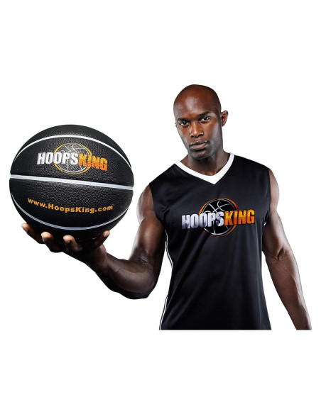 Balón de Baloncesto Pesado HoopsKing 28.5" 1.24 kg con Video