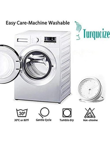 Fundas elásticas para sillas Turquoize 4 piezas Cian Oscuro