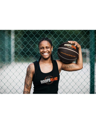 Balón de Baloncesto Pesado HoopsKing 28.5" 1.24 kg con Video