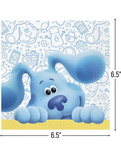 Servilletas de Almuerzo Temáticas Blue's Clues - Paquete 16 Unidades 2