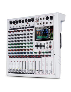 Consola DJ Profesional GF8 - 8 Canales, Bluetooth, Efectos