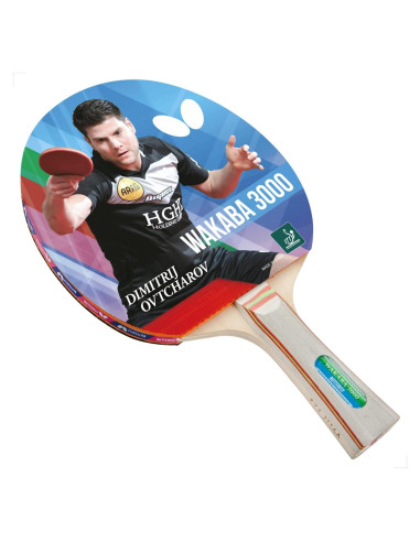 Paleta de Tenis de Mesa Butterfly Wakaba 3000 | Control y Velocidad