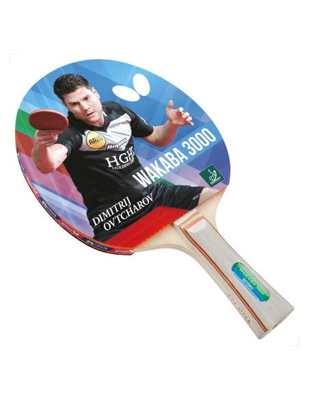 Paleta de Tenis de Mesa Butterfly Wakaba 3000 | Control y Velocidad