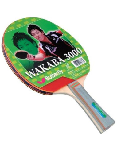 Paleta de Tenis de Mesa Butterfly Wakaba 3000 | Control y Velocidad