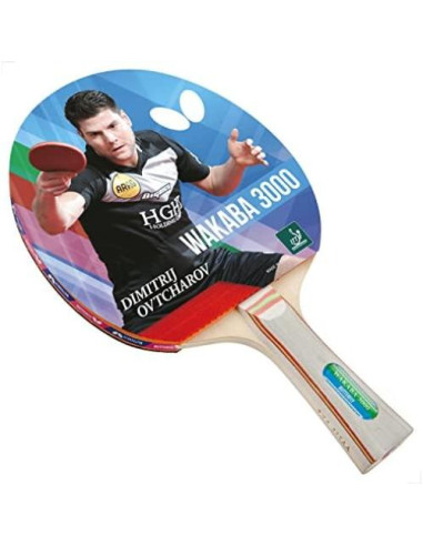 Paleta de Tenis de Mesa Butterfly Wakaba 3000 | Control y Velocidad