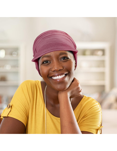 6 Gorras Suaves para Cáncer Mujeres - Quimioterapia Elegantes