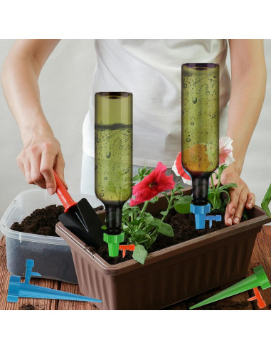 Sistema de Riego Automático SiliFine 16 Piezas Verde