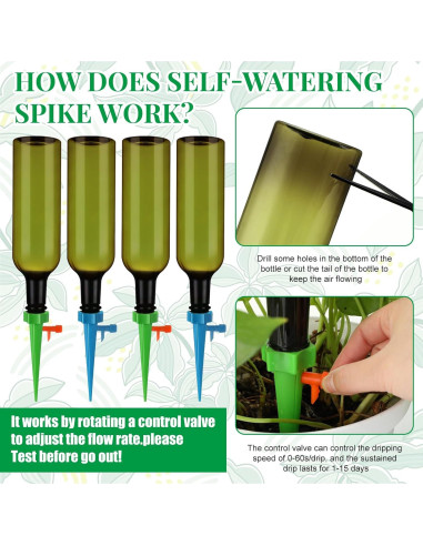 Sistema de Riego Automático SiliFine 16 Piezas Verde