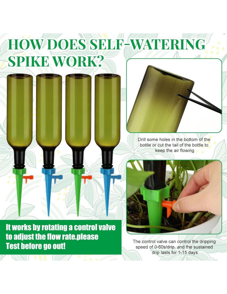 Sistema de Riego Automático SiliFine 16 Piezas Verde