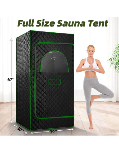 Carpa Sauna Portátil Poolergetic 2.6L Control Remoto