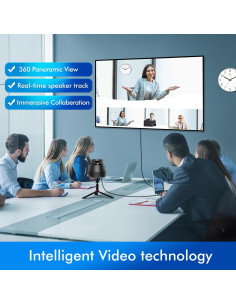 Cámara de Conferencia 360 1080P LM-10B para Sala Mediana 2