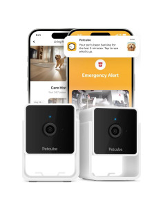 Cámara de Seguridad Petcube HD 1080p con Audio Bidireccional