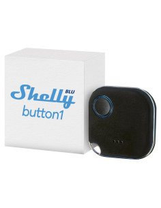 Botón Shelly BLU Button1 Negro | Control Bluetooth