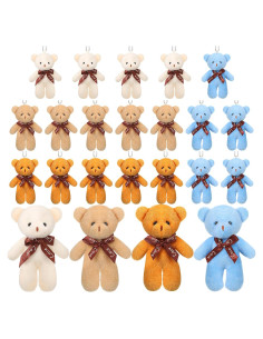 Ositos de Peluche Mini Skylety 24 Pcs 12 cm para Fiestas