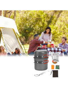 Juego de Utensilios de Cocina Camping LinaLife 6 Piezas 2