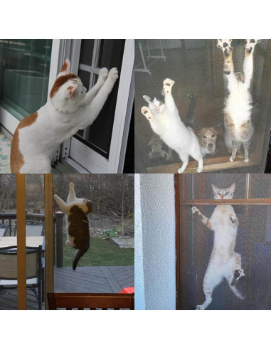 Pantalla de Ventana Tooltriz 99 x 254 cm para Mascotas