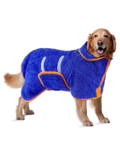 Baño para Perros Bienbee XL Azul Oscuro, Secado Rápido