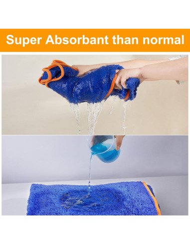 Baño para Perros Bienbee XL Azul Oscuro, Secado Rápido