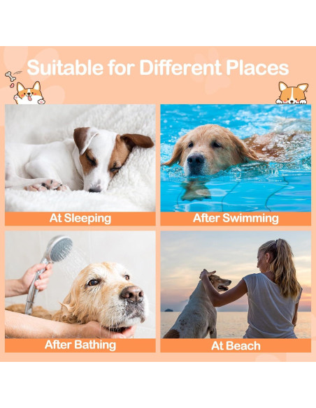 Baño para Perros Bienbee XL Azul Oscuro, Secado Rápido