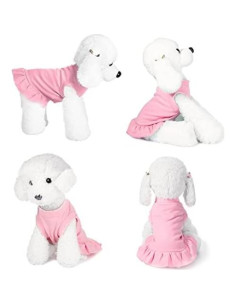 Vestidos para Perros Weewooday 6 Piezas Verano L 2