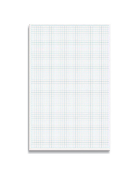 Bloc Cuadriculado Better Office 50 Hojas 27,94x43,18cm Azul