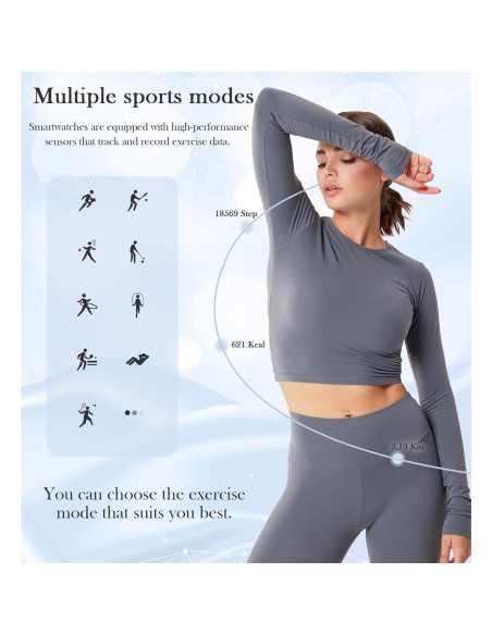 Reloj Inteligente Betatree 1.6" Táctil para Mujeres