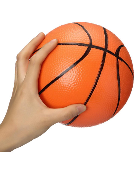 Mini Balones de Baloncesto Gejoy 10 cm PVC 3 Paquetes