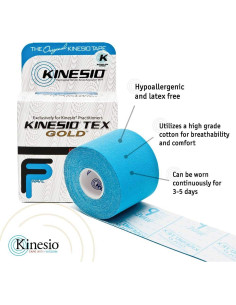 Cinta Kinesio Tex Gold FP Roja 5,08 cm x 5,03 m - 6 Pzas 2