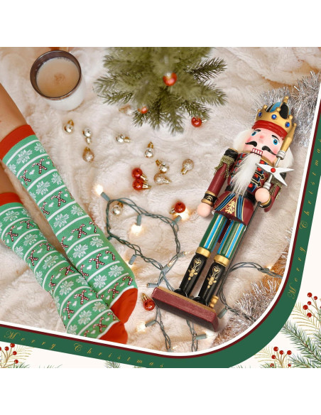 Muñeco de Madera Cascanueces Karenhi 38 cm Tradicional