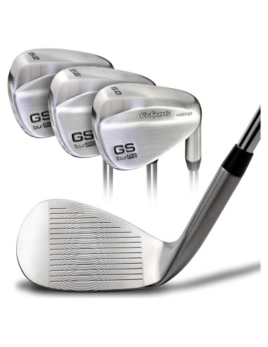Juego de Wedges de Golf GoSports Max Spin - 3 Wedges para Diestros