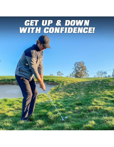 Juego de Wedges de Golf GoSports Max Spin - 3 Wedges para Diestros