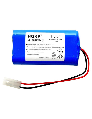 Batería HQRP 14.8V 3000mAh para BOBSWEEP Aspiradora