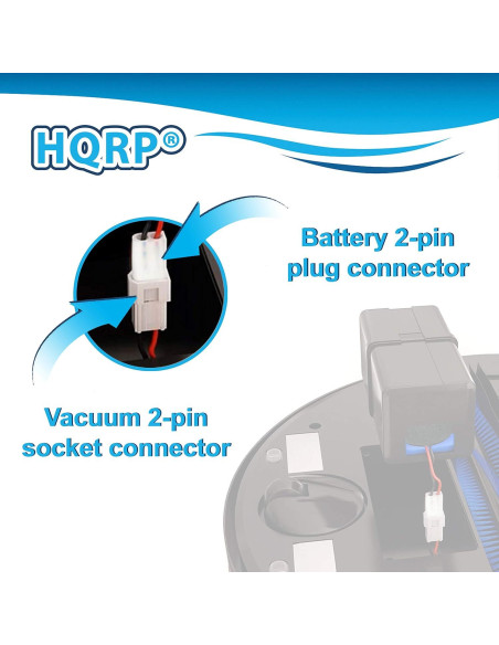 Batería HQRP 14.8V 3000mAh para BOBSWEEP Aspiradora