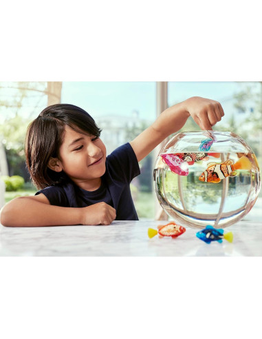 Robo Fish ZURU Pez Robótico Nadador Rosa y Dorado 2 Piezas