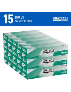 Toallitas Kimtech KimWipes Delicadas 144 Hojas Caja Pop-Up 2