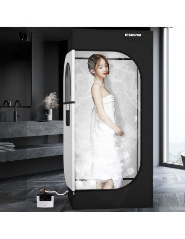 Generador de sauna HIGOSPRO 2.6L 1000W con control remoto