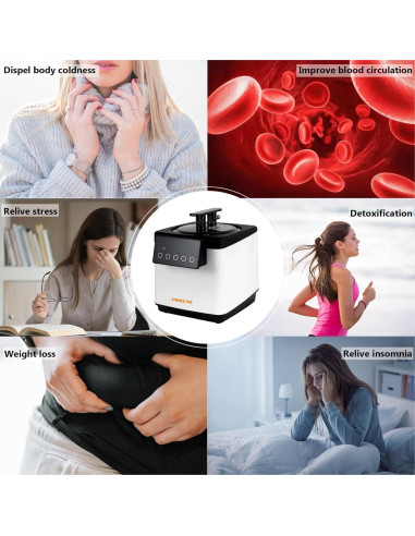 Generador de sauna HIGOSPRO 2.6L 1000W con control remoto