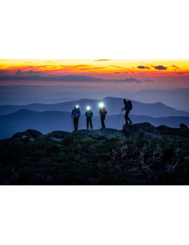 Lámpara Frontal PETZL ACTIK 450 Lúmenes Impermeable Gris