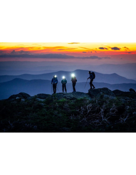 Lámpara Frontal PETZL ACTIK 450 Lúmenes Impermeable Gris